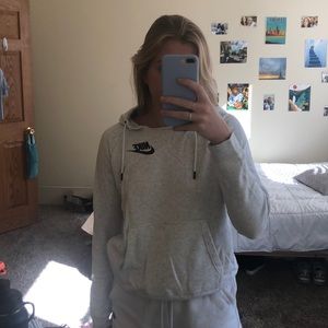 Heathered Gray Nike Hoodie